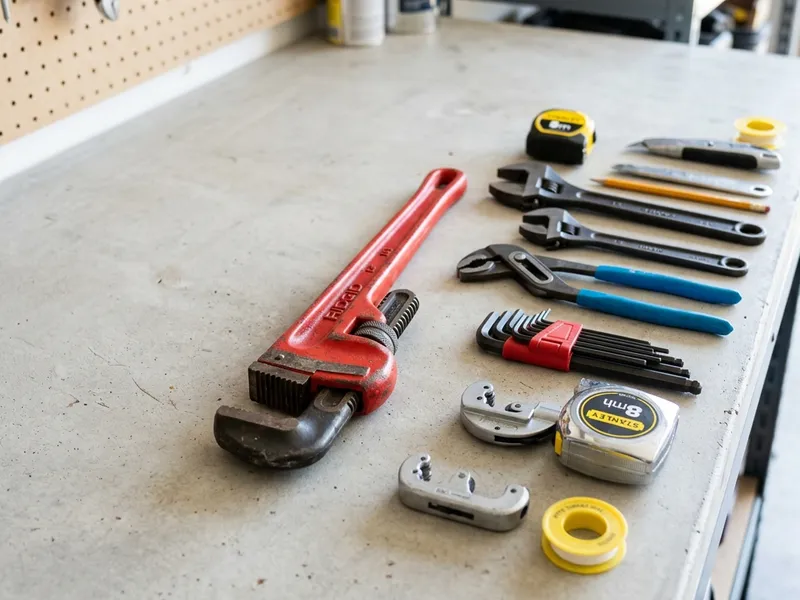 Professional plumbers in Williamsdale, OH equipped with top-tier tools for residential and commercial plumbing services.